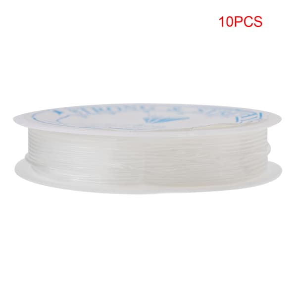 Crystal Elastic Line Transparent Beading String Thread for Jewelry Making (0.5mm * 18m)