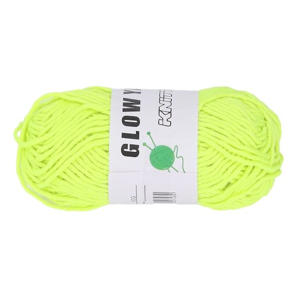 164 fot Luminous Chunky Garn Gör-det-själv polyesterväv Glow Lysande stickat garn för matta Tröja Hatt Färg 3