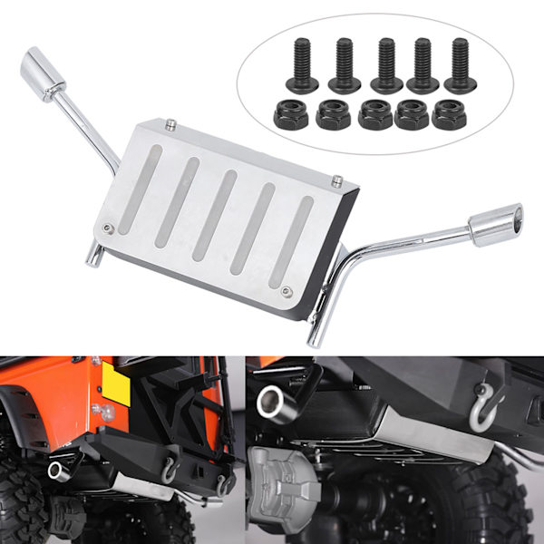 Bränsletankavgasrörbytestillbehör passar för Traxxas TRX-4 1/10 RC-bil