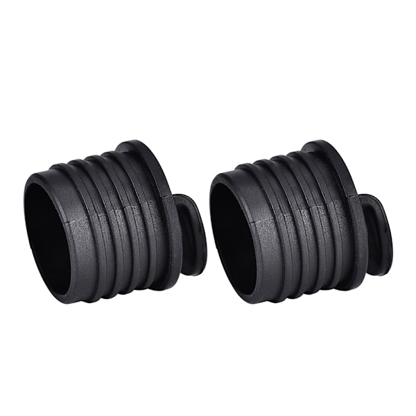 4 stk Båd Kajak Kano Båd Scrupper Stop Propper Drænhul Plugs Tilbehør Sort
