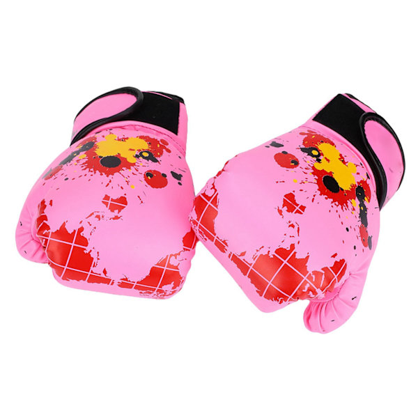 Baby Flickor Pojkar Barn Boxningshandskar Punschträning Barn Kampvantar (rosa)
