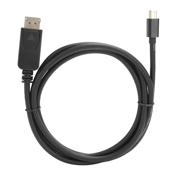 Mini DP til DP-kabel Svart ABS-plugg for OS X datamaskinnettverkskonverter 4K ved 60Hz 3 meter