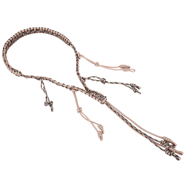 Bærbar Nylon Andefløjte Snøre Flettet Paracord til Udendørsjagt (Khaki + CP Camouflage)