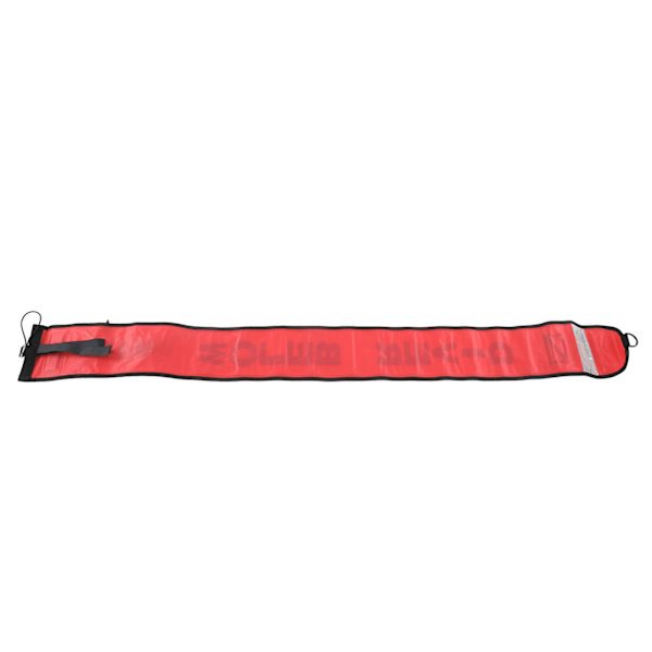150x15 cm Dykkeoverflatebøye Høy synlighet Oppblåsbar Overflatebøye Signalrør Oransje Rød