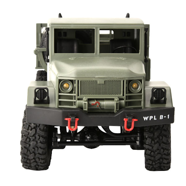 6WD RC Car 2.4G Fjärrkontroll Crawler Car Climbing Vehicle Toy (armégrön)