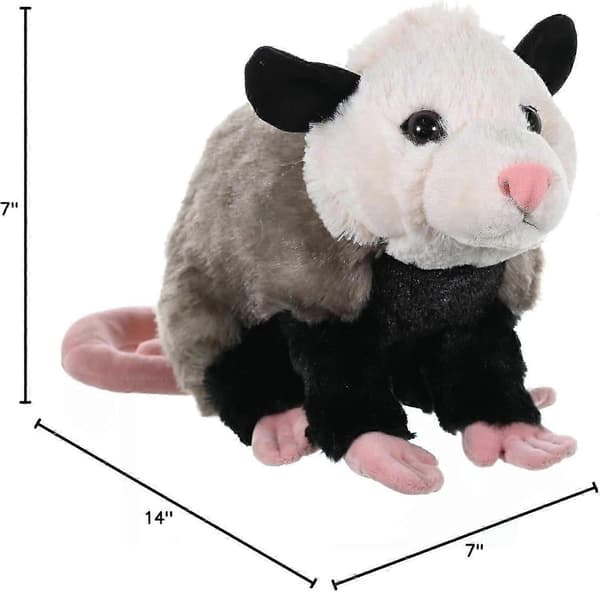 Opossum-pehmolelu, Pehmoeläin, Pehmolelu, Lahjat lapsille, Cuddlekins 30 cm[LD]
