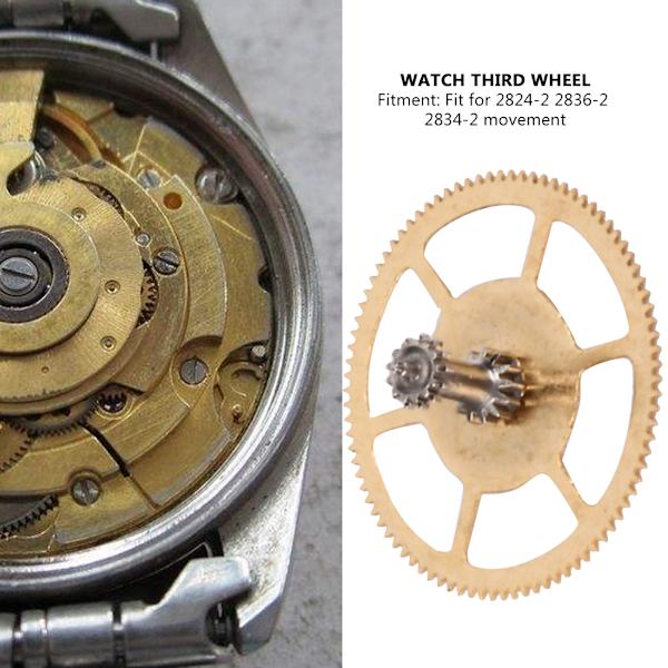 Watch Third Wheel Replacement Part for 2824-2 2836-2 2834-2 Movement