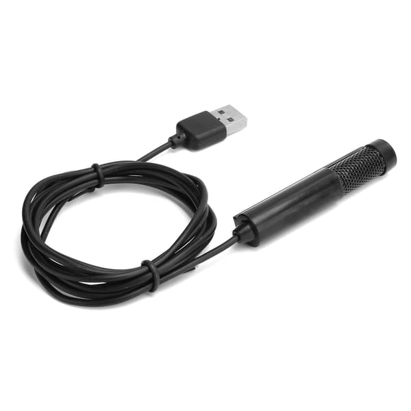 Mini USB Mikrofon til PC Bærbar Kapacitiv Mic til WIN7/8/10/OS X/MSN/SKYPE Sort