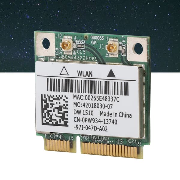 Dual Band 300Mbps Mini PCI-E trådløst nettverkskort for Dell E4200 E5500