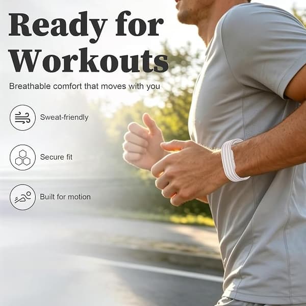 Urrem Kompatibel med Google Fitbit Air, blød silikone erstatningsrem. 2-pak.[LD] Black