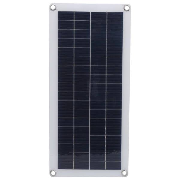 10W Polykrystallinsk Silicium Solpanel Dobbelt Udgang til Udendørs Camping Nødoplader