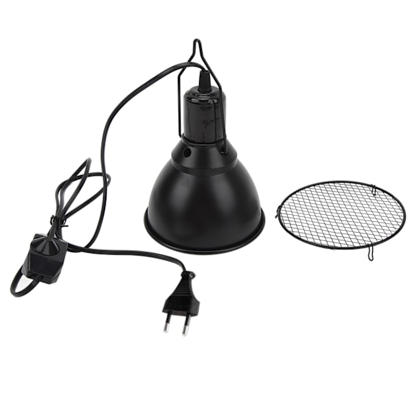 Liskojen valaisin Simuloitu valaistus E27-kanta Liskojen lamppu UVA UVB-lampulle Basking Heat Bulb EU-pistoke 250V