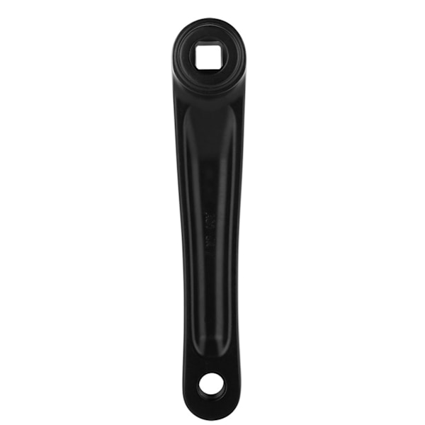 170 mm cykel aluminiumlegering venstre enkeltkæde krumtapudskiftning (sort firkantet hul)