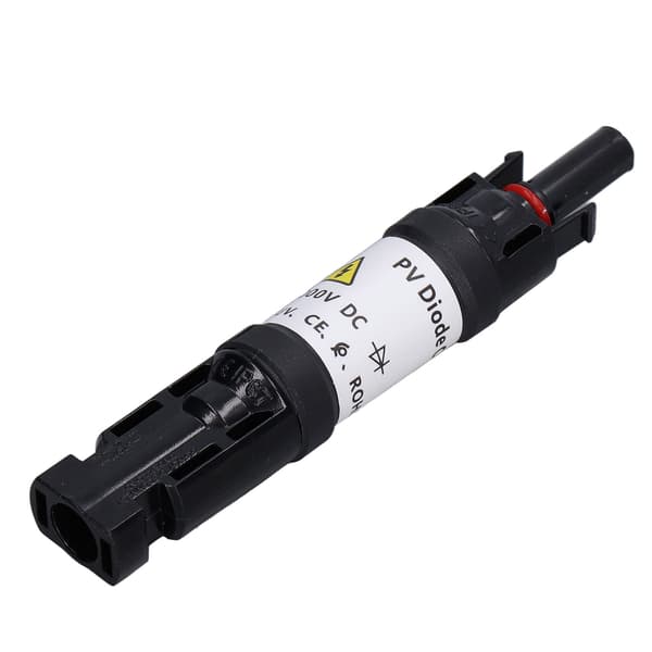 Solar PV Diode Connector Hann Vanntett IP67 Panelkabel Blokkeringsdiodeholder 1000V