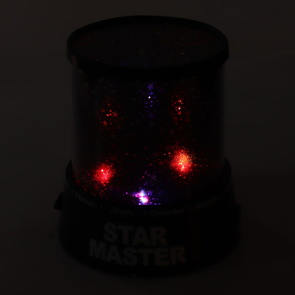 Plast Sky Star Night Light LED-projektionsdekorationslampa för julklapp i sovrummet