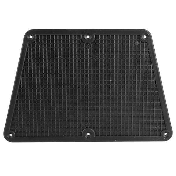 Plast hækplade til påhængsmotor Plate Pad til oppustelig båd Yacht Kajak Kano Fiskebåd Sort