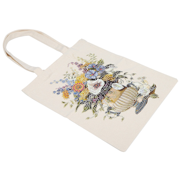 Diamantmålning Väska DIY Diamantmålning Verktyg Kit Handväska Shoppingväska för Hemma Skola BB006