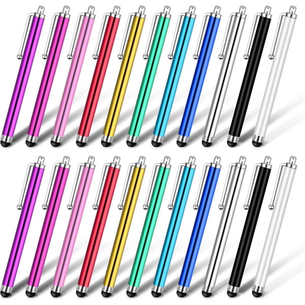 22 stk Stylus Pen til iPad Kindle og alle kapacitive skærmenheder