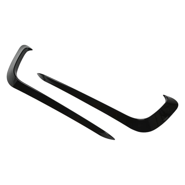 2pcs Fog Light Grille Bumper Spoiler Trim Gloss Black Light Cover Splitter Diffuser for B7 Sedan Variant 2011-2015 0.4