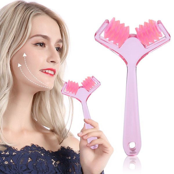 Slimming Chin Massage Roller Massager Hudstramning Skønhedsværktøj Ansigtsmassager