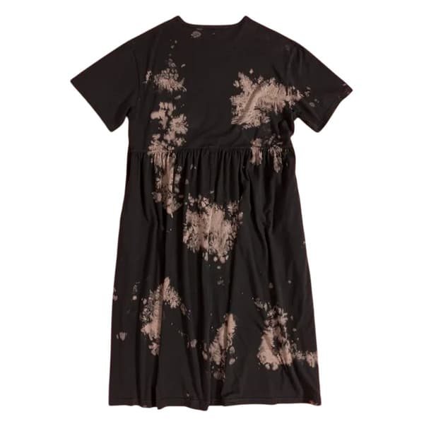 Halloween Dam Tie Dye Smockklänning M Antracitgrå Charcoal M