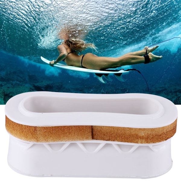 Kestävä muovi Surfboard Insert Kahva Surffilauta Surf Pelastusvaruste Valkoinen