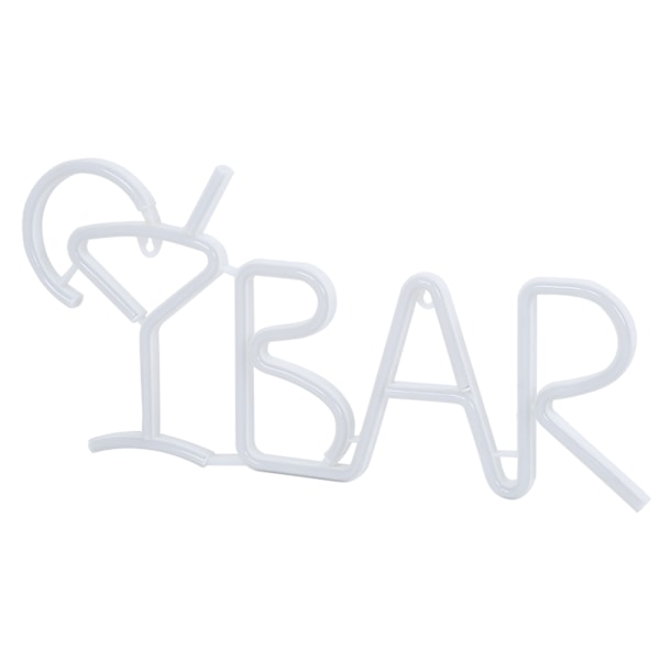BAR Bokstaver Formet LED Neonlys Skilt Lys for Fest Bar Hjeminnredning Flerfarget
