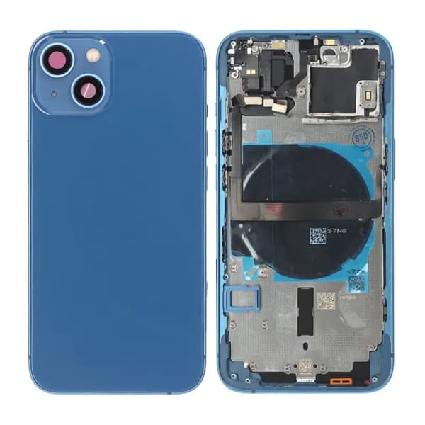 Kompatibel med iPhone 13 Bagskal Komplet OEM Blå Med Smådele[LD] 2