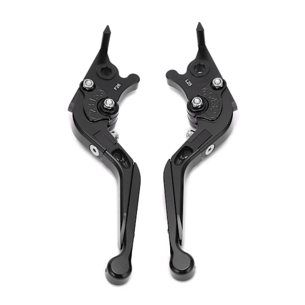 2 stk Motorcykel Venstre Højre Bremsespager Motorcykel Modificeringstilbehør Pit Dirt Motocross Dele Udskiftning til YAMAHA NMAX 155 2015‑2021Sort