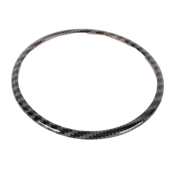 Ratt Emblem Ring Kolfiber Look Enkel Snygg Ersättning för Mazda CX‑3 CX‑5 CX‑9