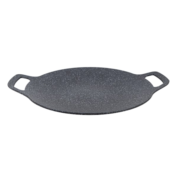 Koreansk BBQ Grill Universal induktionsplade Anti Stick Pan Tyk aluminium grillplade til indendørs udendørs 34cm / 13,4in