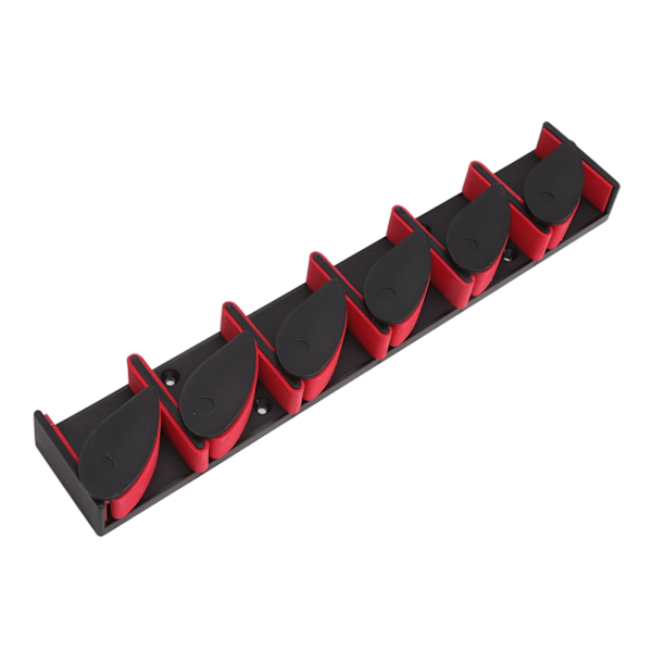 Vertikal Fiske Stang Holder Veggmontert Plassbesparende Nylon Fiske Stang Oppbevaringsstativ for Fiskeentusiaster