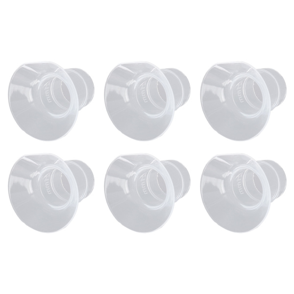 6st flänsinsatser Hands Free Bust Pump Bärbar Portable Spectra 24mm Shields Flänsar 21mm / 0.8in
