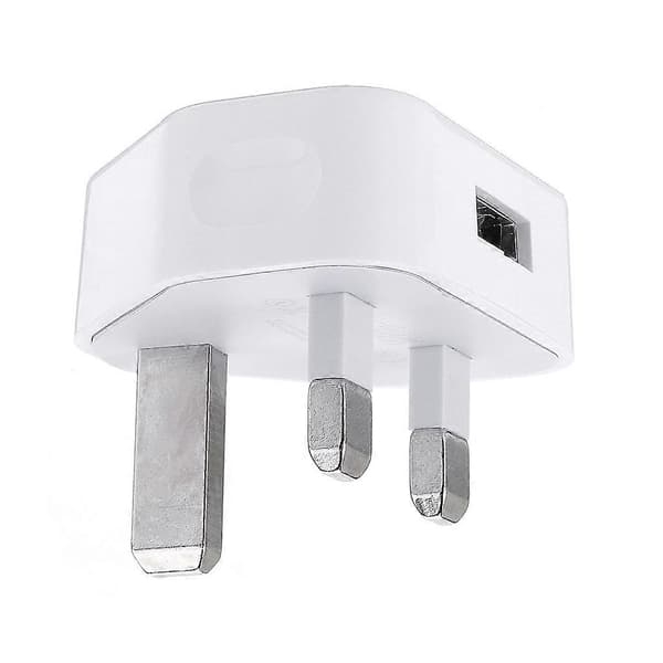 Væg-USB-oplader 3-benet rejseadapter Lavt strømforbrug