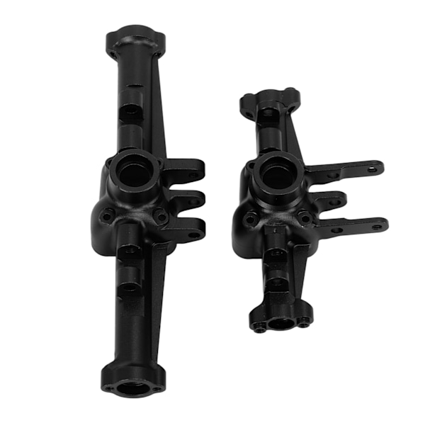 RC forakselhus kåpe Sett CNC-bearbeidet Heavy Duty RC bil oppgraderingsdeler for Traxxas 1/18 RC bil svart