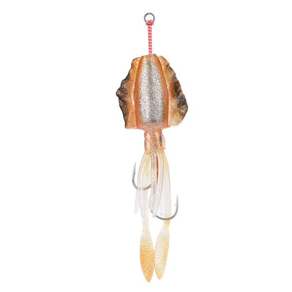 Mjukt Luminous Fiskebete UV Bläckfisk Bläckfiskbete Fiskeutrustning Tillbehör 2#