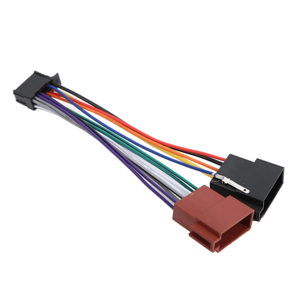 16-pins ABS bilradio ledningsnett stereoadapterkontakt for Pioneer 2003 og nyere