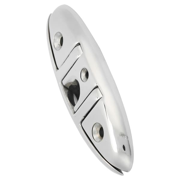 Rustfrit stål Flip Up Foldbar Dock Pullert Anti-korrosion Marinebåd Yacht Hardware 5in