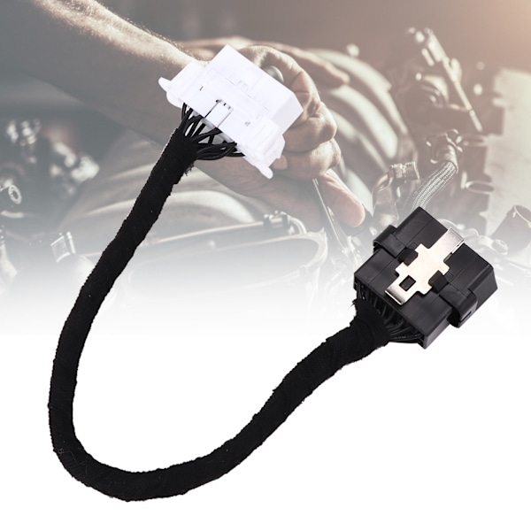 OBD2 1-1 Interface Flanell Elektroniktråd OBD 16PIN Förlängningskabel