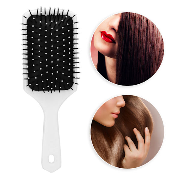 Marbling Gasbag Frisörkam Plast Utsökt hårbottenmassage Kam Styling ToolThunder and Flash