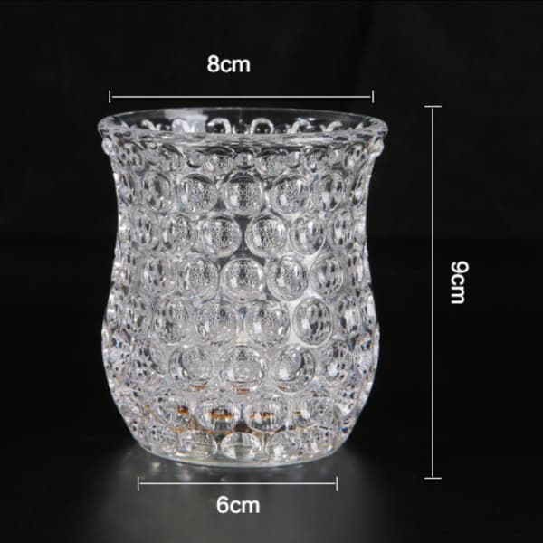 Pepparkaksformad blinkande mugg, LED-blinkande mugg i änden, LED-vattensensormugg