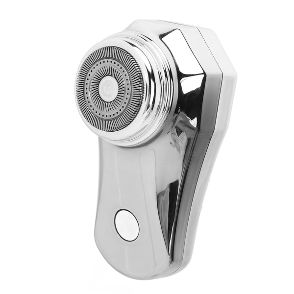 Elektrisk skäggtrimmer Starlight Silver Mini Intelligent Digital Display Typ C Port Elektrisk skäggklippare för man Hushållsresor