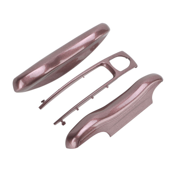 Beskyttelsesdeksel for bilnøkkel 3 deler erstatning for Cayenne Panamera 911 Taycan Pink