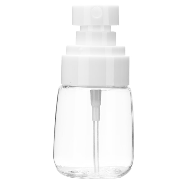 U-formad sprayflaska tjockbottnad Ultrafin Mist Kosmetikaflaska 30 ml (Transparent)