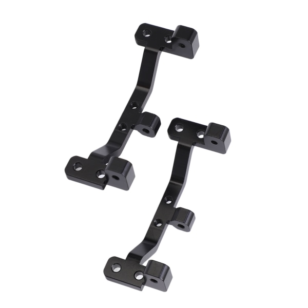 2 stk RC metal trækstangsforbindelse akselmonteret fast sæde til MN MN90 1/12 RC crawler opgraderingsdele Sort