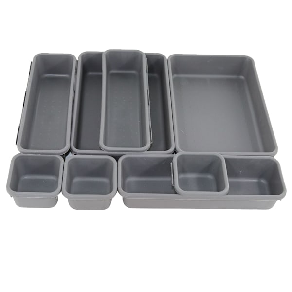 8 st Interlocking Bins Smart Interlocking Storage Bins Draw Organizer