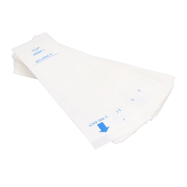 50 stk Termometer Sondeskjold PE-filmpapir 9,5x2,5cm Engangs Præcis Pålidelig Termometersondbeskyttelsessæt