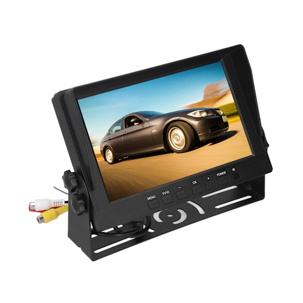 IPS Backspegelmonitor HD Full View 2-Videoingång Solskydd Design för Lastbilar Skördetröskor