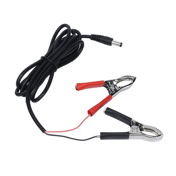 Batteriladerkabel Adapterklemme Ladeklemmeplugg 1,5 meter 12V-24V tilbehør