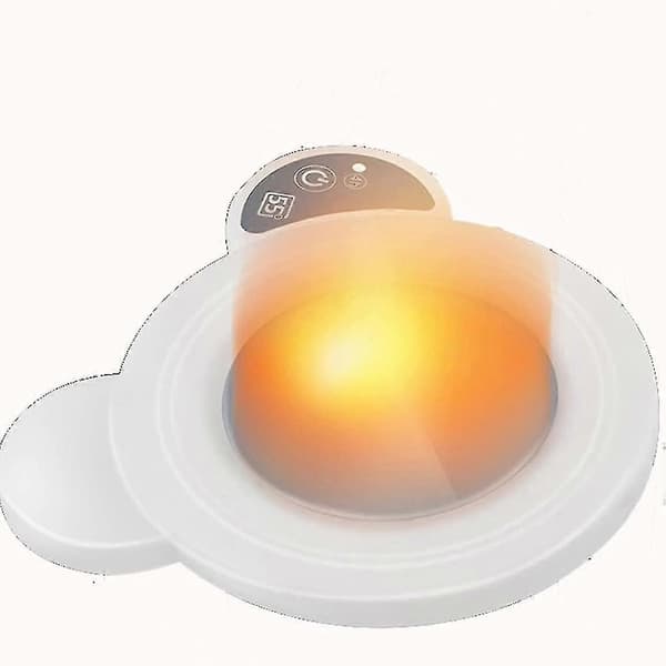 USB-krusvarmer, 55 konstant temperaturunderlag (hvid)